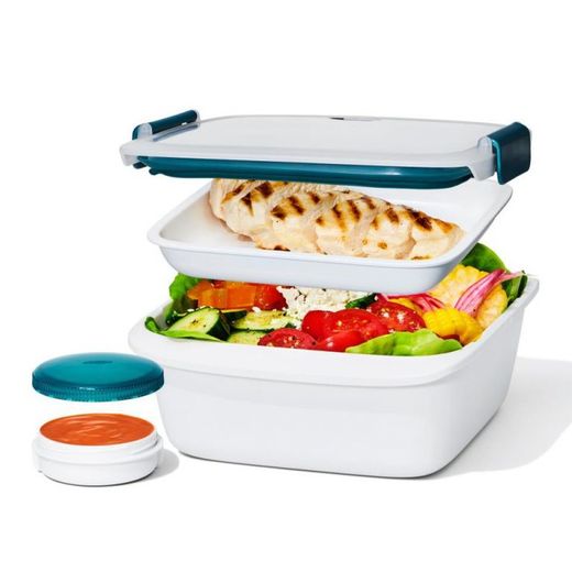 Voedselcontainer lekvrije salades 1,5l oxo
