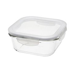 Contenedor vidrio cuad 750 ml apto horno lock & lock