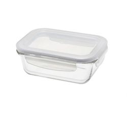 Contenedor vidrio rect 380 ml apto horno lock & lock