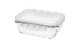 Contenedor vidrio rect 630 ml apto horno lock & lock