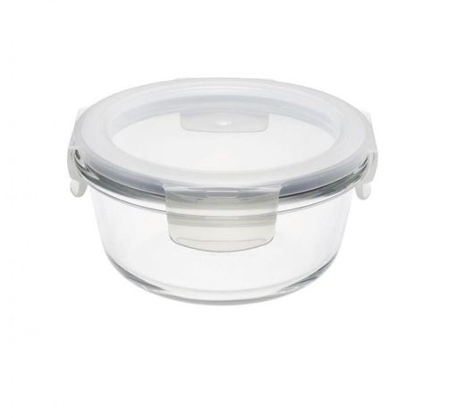600 ml rød glasbeholder velegnet til ovnlås & låse