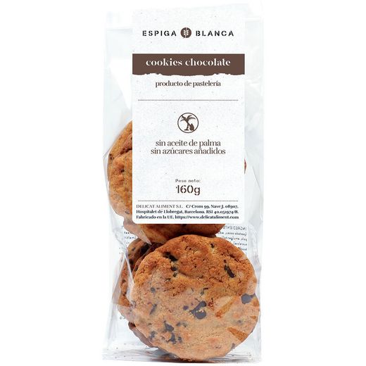Biscotti Biscotti al cioccolato senza zucchero 160 gr