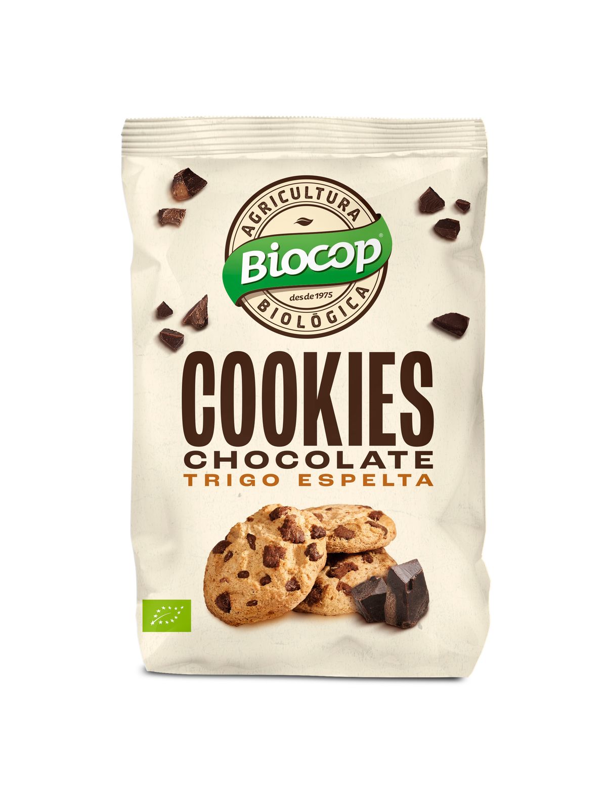 Cookies Galletas Espelta Chips Chocolate Biocop 200 grs