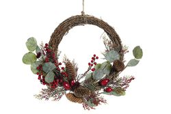 Natural Christmas wreath