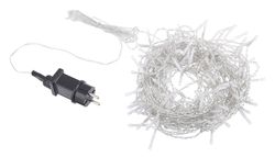 Cortina de Luces 200 LED Blanco Frío 2 x 1 m Navidad Bizzotto