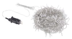 Cortina de Luces 400 LED Blanco Frío 4 x 1 m Navidad Bizzotto