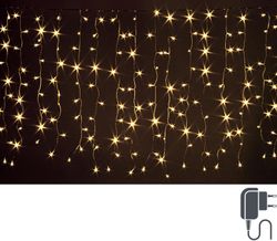 Christmas light curtain for home 200 lights