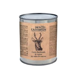 Corzo Flambeado al Cognac en Salsa de Nueces 800 grs Botularium