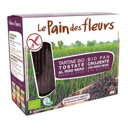 Cracker arroz negro le pain des fleurss fleurs 150g bio ecológico