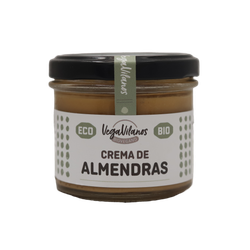 Crema de Almendras Sin Azúcar 100 g Vegavilanos Eco Almería