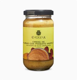 Crema de Alubias y Pimiento Amarillo con Aove 180 gr La Chinata