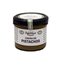 Crema de Pistachos Sin Azúcar 100 g Vegavilanos Eco Almería