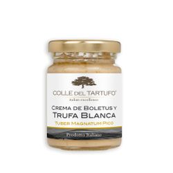 Crema de Porcini y Trufa Blanca Colle del Tartufo 90 g