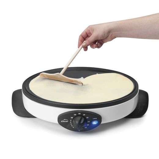 Elektrisk Crepe Maker D 30 White Cms 1000W Lacor