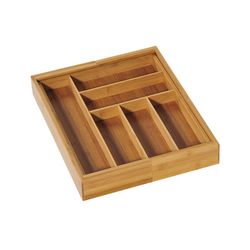 Porta-talheres extensível de bambu Kesper