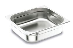 Cubeta 2/3 354X325X100 Sin Asa Inox Lacor Hostelería