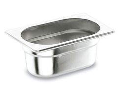 Balde gastronorm 1/4 265X162X200 Inox 18/10 Lacor Hospitalidade