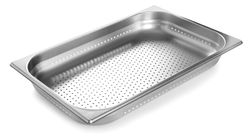 Cubeta Perforada 1/1 530x325x100 Perforada Lacor Hostelería Inox 18/10 Inox 18/10