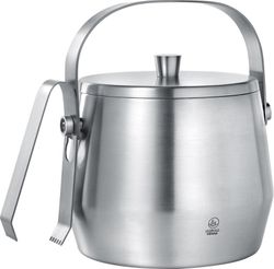 Cubo hielo con pinzas inox. Leopold