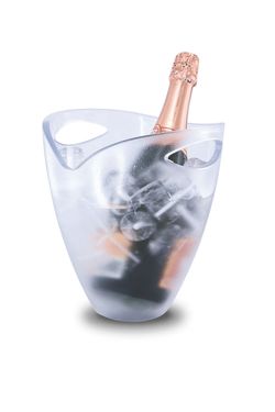 Cubitera de Hielo Diseño Pulltex Translúcido 21 cm x 21 cms x 26 cms
