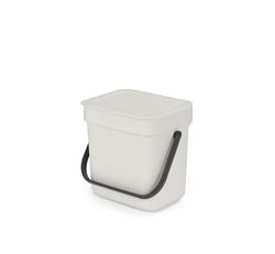 Cubo Basura para Reciclar Sort & Go 3 L Gris Claro Brabantia