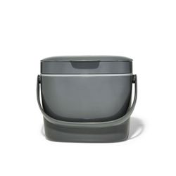 Cubo de basura materia organica gris 6.6l oxo