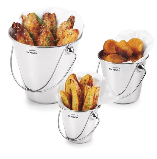 Cubo Mini Aperitivos 9X6X9 Cm Lacor