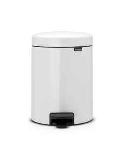 Cubo para Basura Pedal Icon 5 L Blanco Brabantia