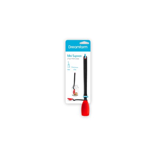Cuchara de Silicona Mini Supoon Rojo Dreamfarm