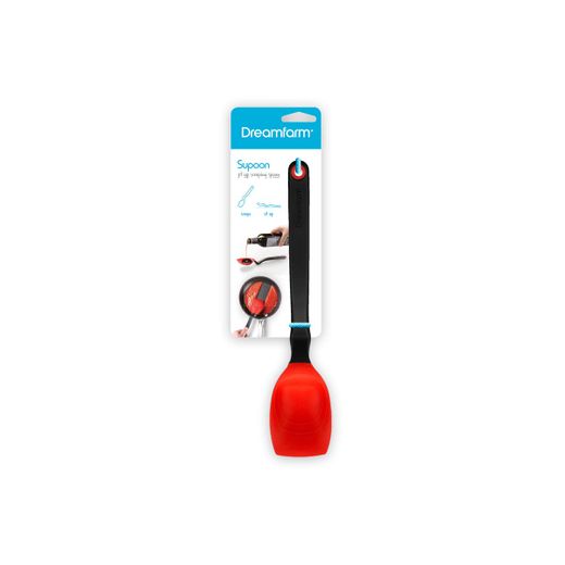 Cuchara de Silicona Supoon Rojo Dreamfarm