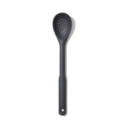 Cuchara ranurada silicona gris oxo