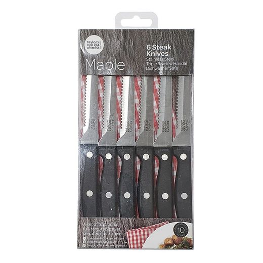 Cuchillo Chuletero Juego 6 Taylors Eye Witness