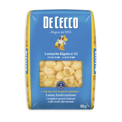 De cecco lumache rigate n.43 500gr