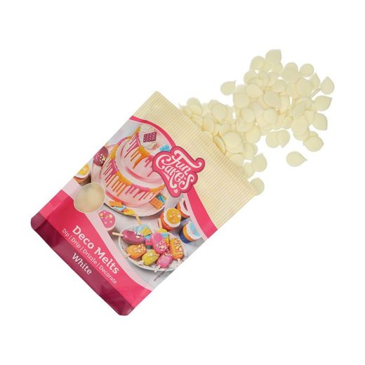 Deco branco derrete 250 g de funcakes