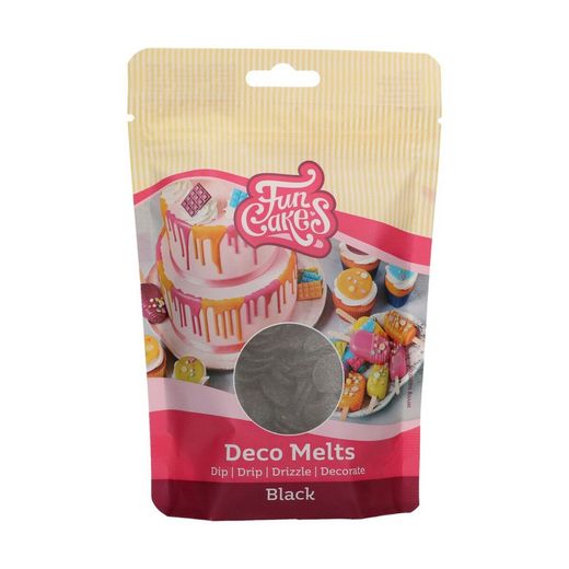 Deco topi czarne 250 grs funcakes
