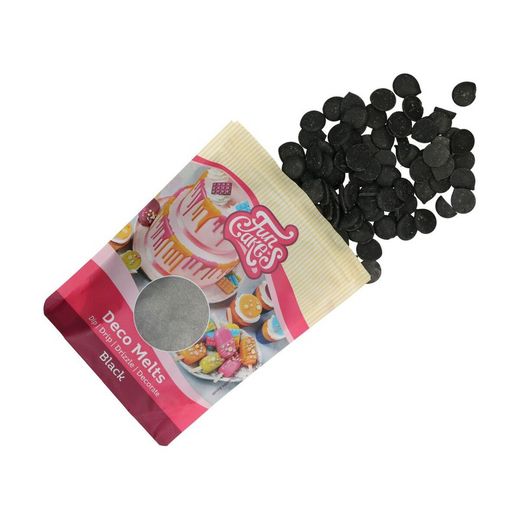 Deco topi czarne 250 grs funcakes