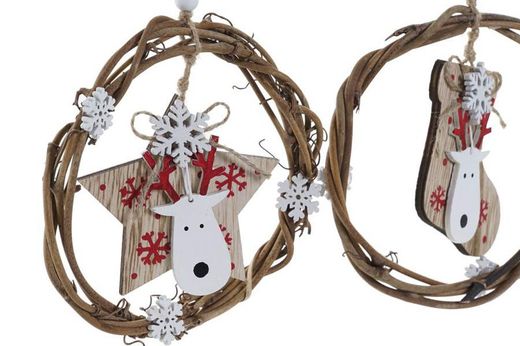 Wooden Hanging Christmas Decoration