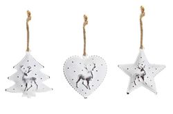Hanging Christmas Decoration Set 10 Pieces
