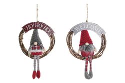 Christmas Door Hanging Gnome Decoration 30x7x46