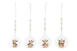 Crystal Reindeer Hanging Christmas Tree Decoration