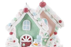 Christmas Tree Hanging Decoration Cupcake Gingerbread Man 9x11