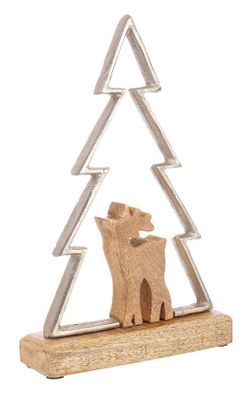 Juldekoration ren naturaluminium