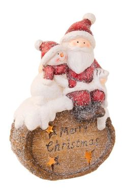 Juldekoration Jultomte med LED 20 cm
