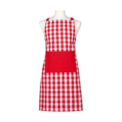 Delantal Gingham Rojo Ladelle Australia