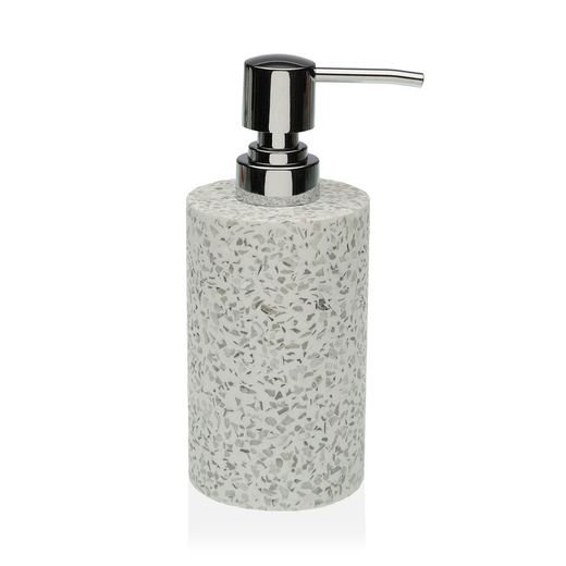 Dispensador Jabón para Baño Efecto Terrazo White