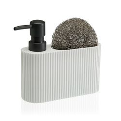Dispensador para Cocina Rayas color Blanco