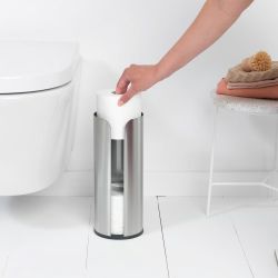 Dispensador rollos de papel WC Matt Steel Brabantia