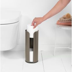 Dispensador rollos de papel WC Platinum Brabantia