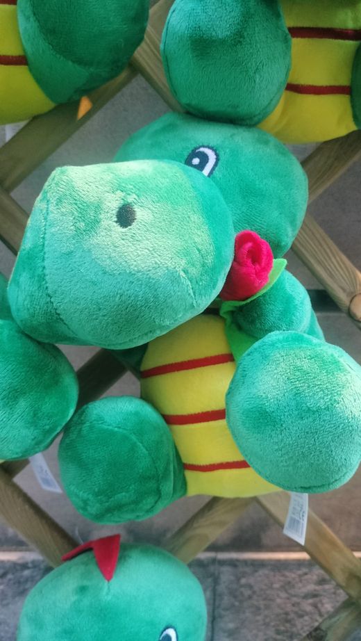 Draak sant jordi pluche 26 cm