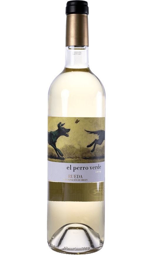El Perro Verde vino blanco Verdejo D.O. Rueda
